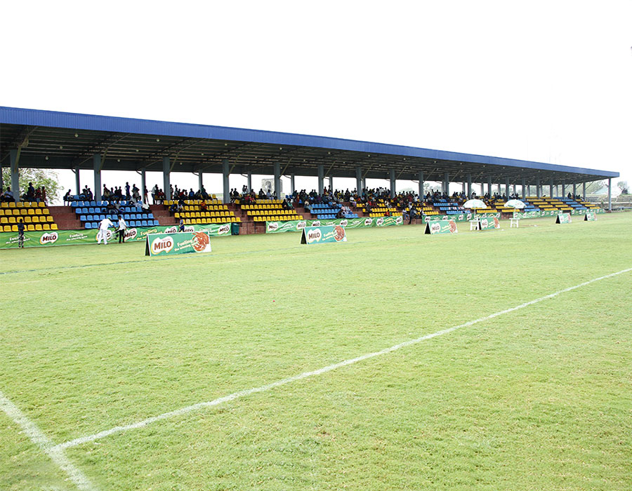 Construction of Duraijappa Stadium